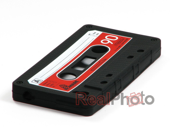 Pokrowiec Apple iPhone 4 Futerał Etui Kaseta Retro