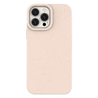 Etui EcoiPhone 14 Pro Max silikonowy degradowalny pokrowiec Case różowe