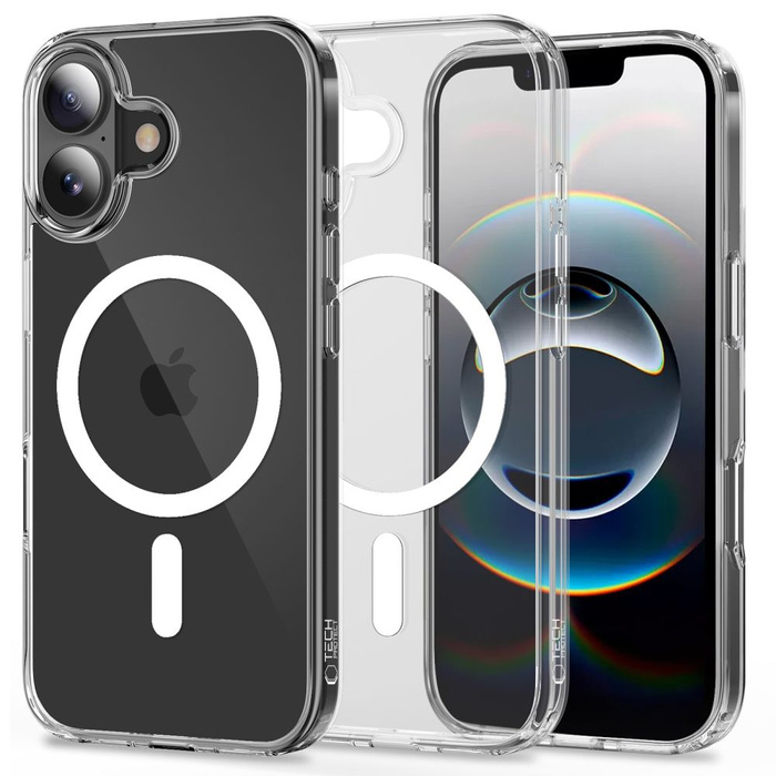 ETUI TECH-PROTECT IPHONE 17 FLEXAIR HYBRID MAGSAFE PRZEZROCZYSTE