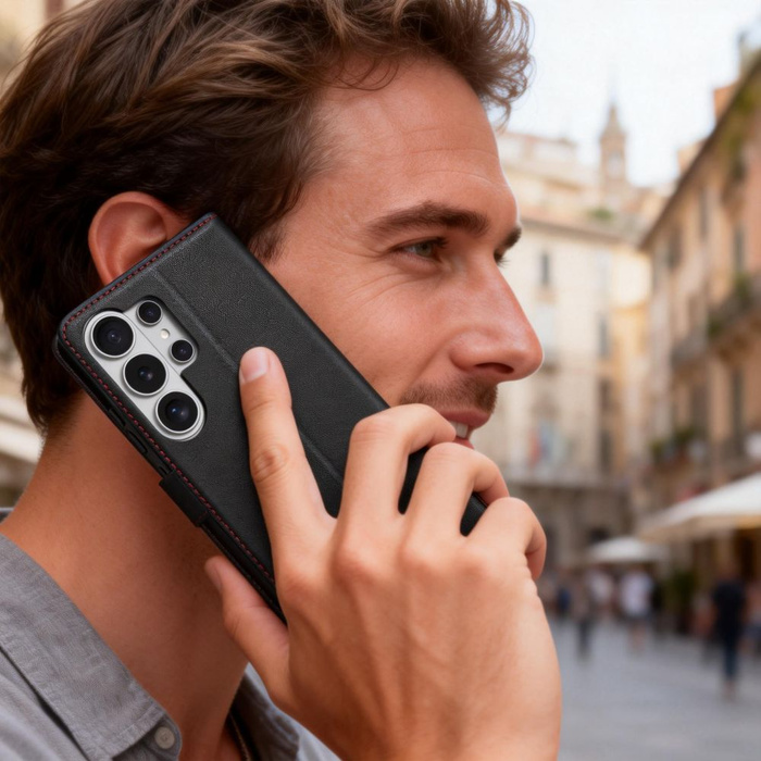 TECH-PROTECT WALLET GALAXY S26 ULTRA BLACK/RED