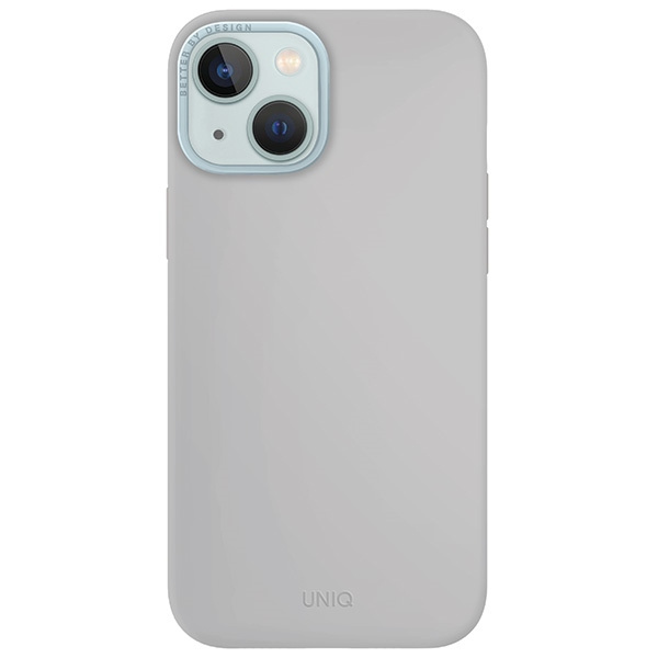 Etui UNIQ etui Lino Hue iPhone 15 6.1" Magclick Charging jasnoszary/chalk grey Case