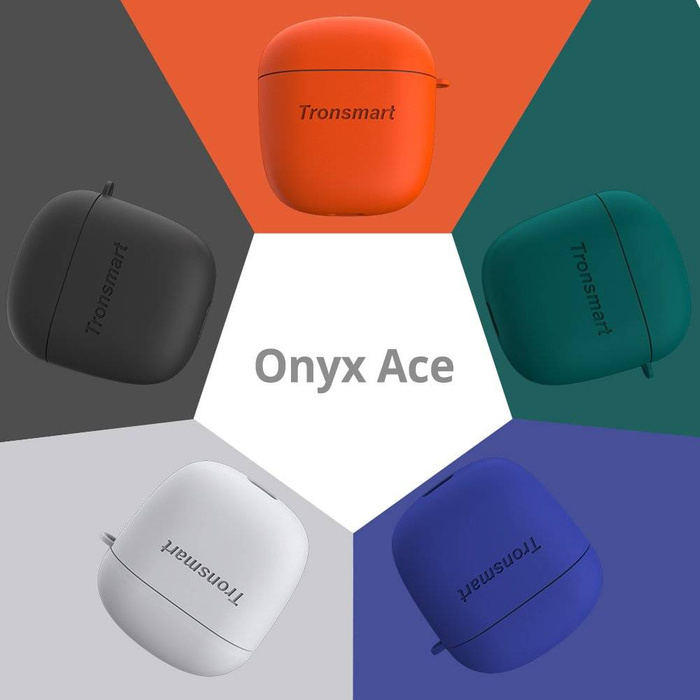 Tronsmart Earphone Case silikonowe etui na słuchawki Tronsmart Onyx Ace zielony