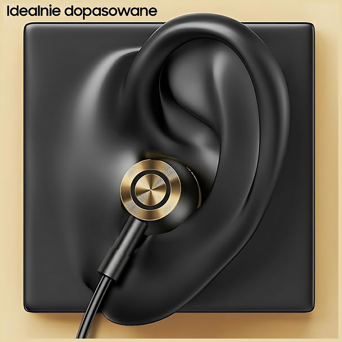 Słuchawki USAMS USB-C Stereo EP-43 Metal HSEP4302 Ciemny Zielony