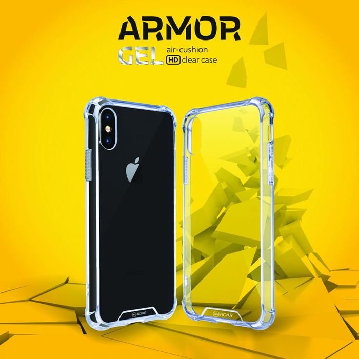 ROAR futerał ARMOR do XIAOMI Redmi 13C / Poco C65 transparentny