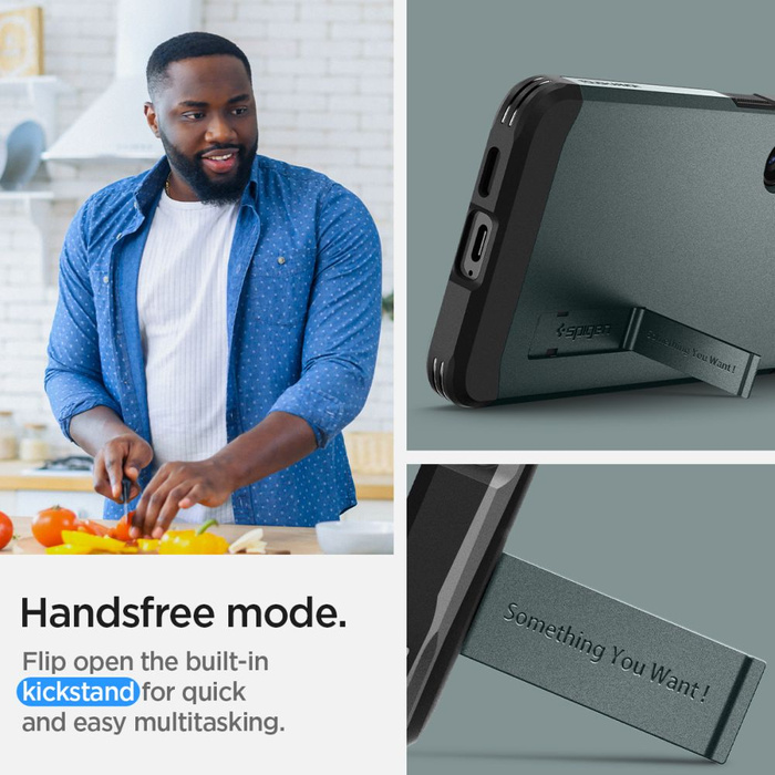 Etui Spigen Tough Armor Samsung Galaxy S24 Abyss Green Case