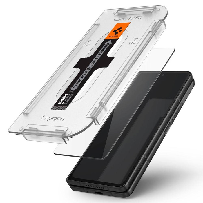 SZKŁO HARTOWANE SPIGEN ”EZ FIT” + HINGE FILM GALAXY Z FOLD 4