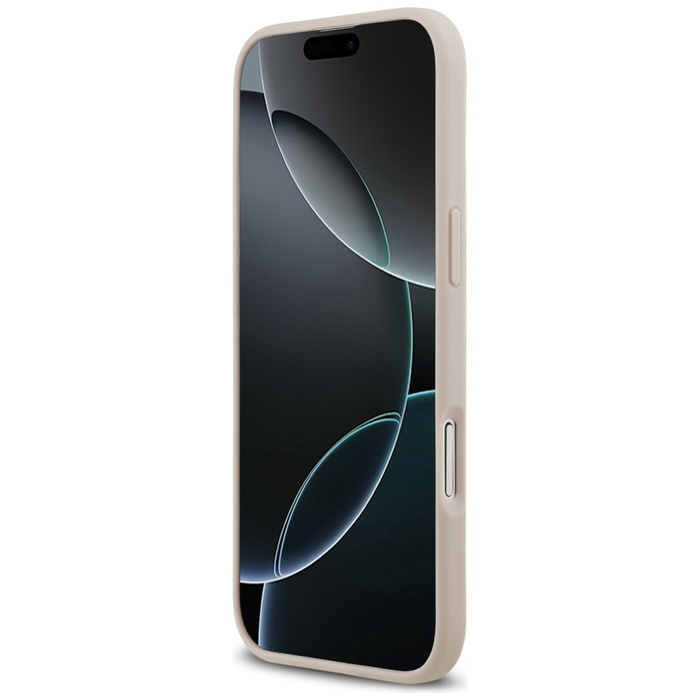 Etui Guess 4G Circle Classic Logo        MagSafe do iPhone Air różowy