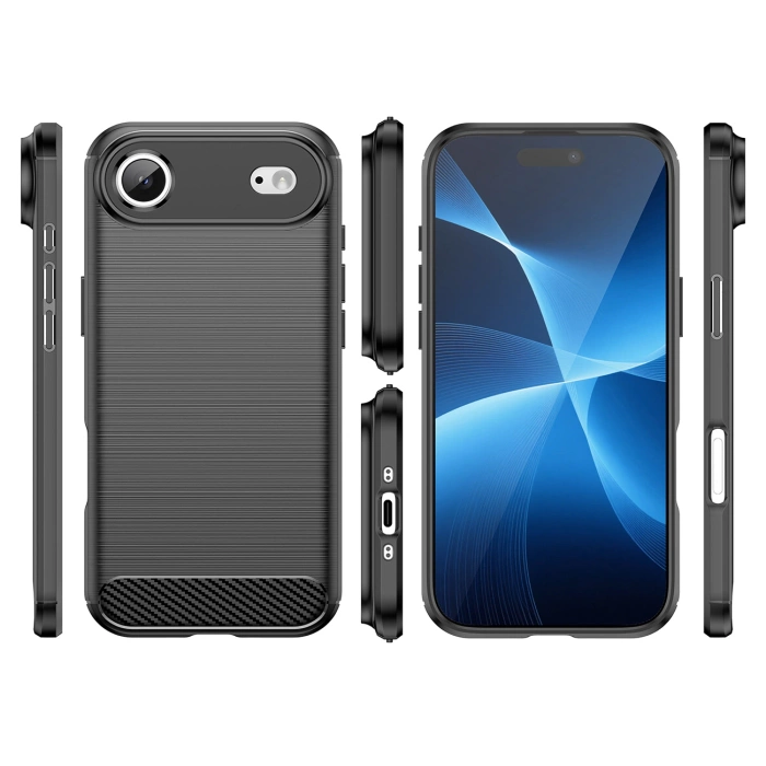 Etui Carbon Case iPhone 17 Air Czarne