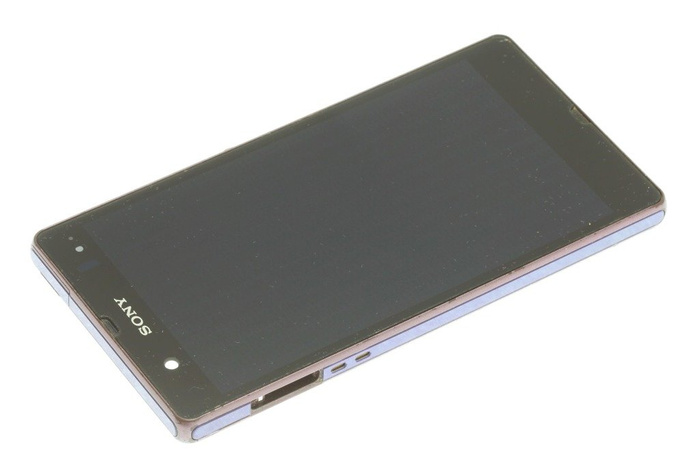 WYŚWIETLACZ SONY Xperia Z Fioletowy Oryginalny LCD Dotyk 