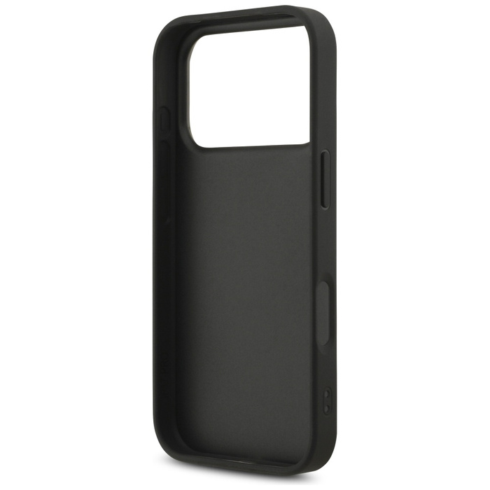 Etui Guess Fixed Glitter Big 4G do       iPhone 17 Pro czarny