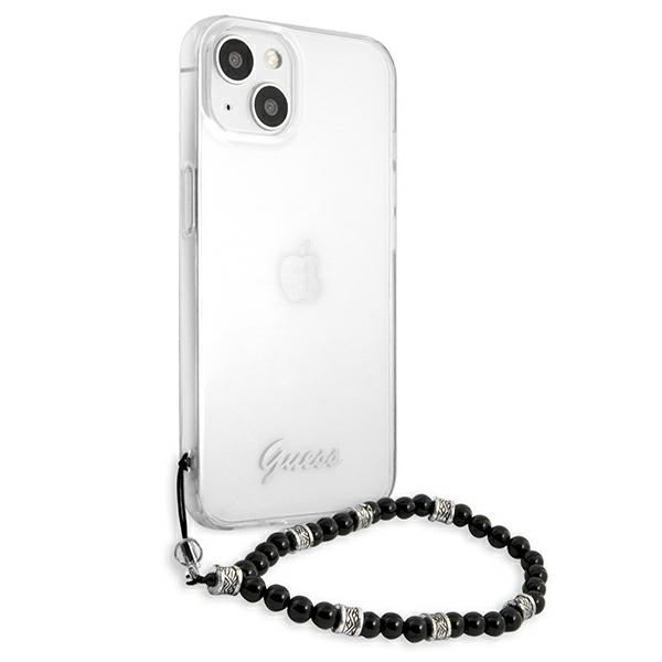 Etui GUESS Apple iPhone 13 Mini Black Pearl Bezbarwny Hardcase