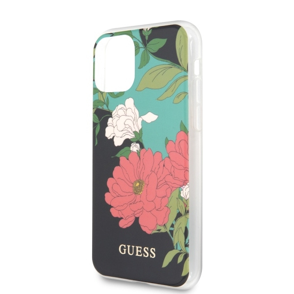 Etui GUESS Apple iPhone 11 Pro Max N°1 Flower Collection Czarny Case