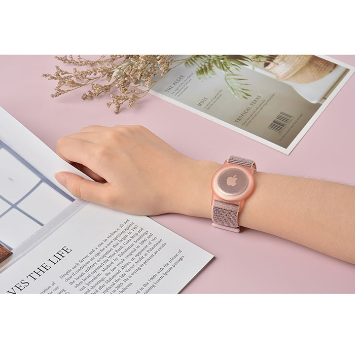 Pasek Tech-protect Nylon For Kids Apple Airtag Blue