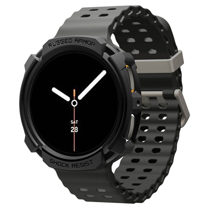ETUI SPIGEN SAMSUNG GALAXY WATCH 8 44 MM RUGGED ARMOR MATTE CZARNE