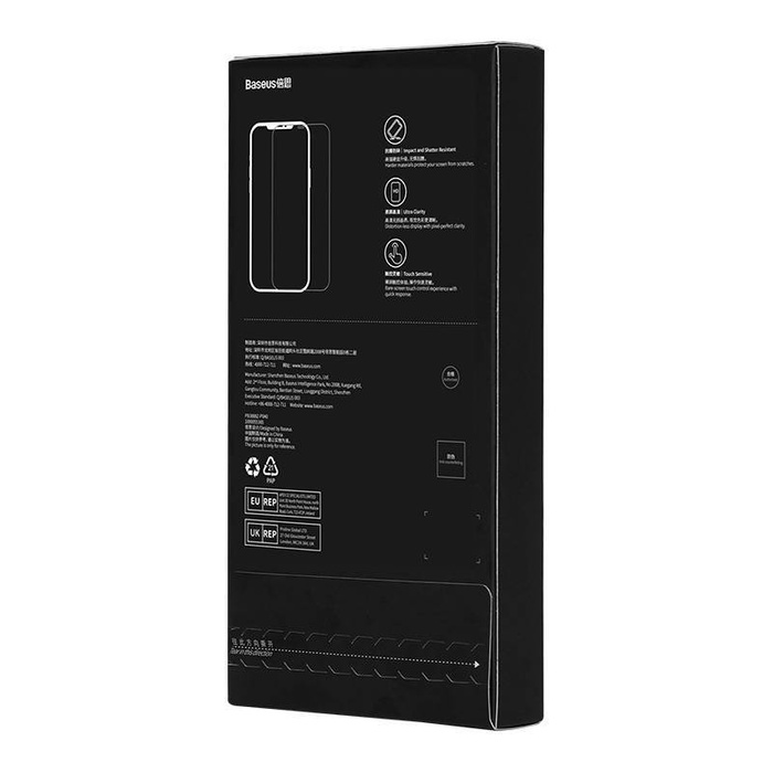 Szkło hartowane Baseus Corning do iPhone 14 Pro z filtrem przeciwpyłowym