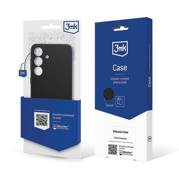 Etui 3MK Silicone Case Samsung Galaxy S24 Plus S926 czarny/black