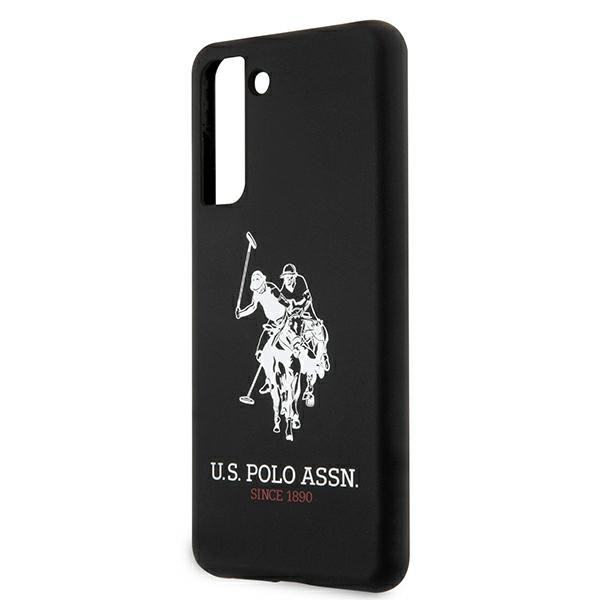 Etui US POLO Samsung Galaxy S21 Plus Silicone Logo USHCS21MSLHRBK Czarny Case