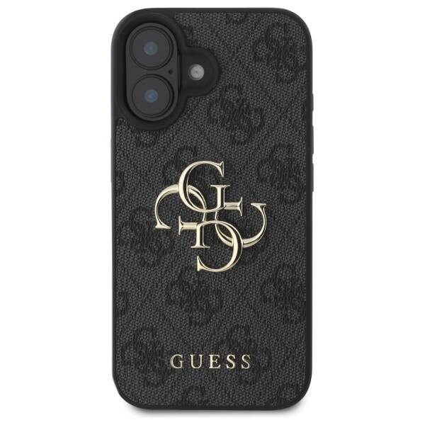 Etui Guess iPhone 16 Plus czarny/black hardcase 4G Big Logo
