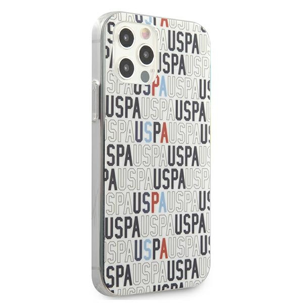 Etui US POLO Apple iPhone 12 12 Pro Logo Mania Collection USHCP12MPCUSPA6 Biały Case