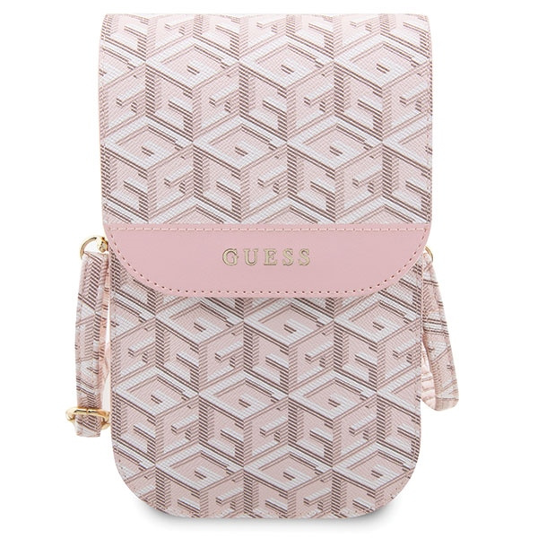 Guess Torebka GUWBHGCFSEP różowy/pink GCube Stripe