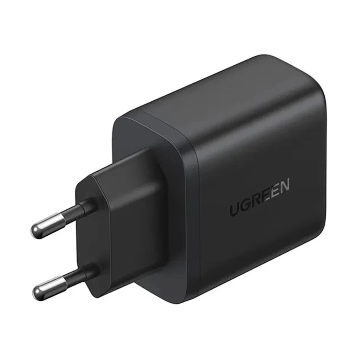 Ładowarka sieciowa Ugreen X227 20W GaN 1x USB-A  1x USB-C - czarna