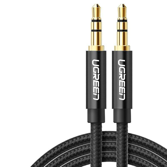 Kabel AUX UGREEN Mini Jack 3,5mm AV112 2m Czarny