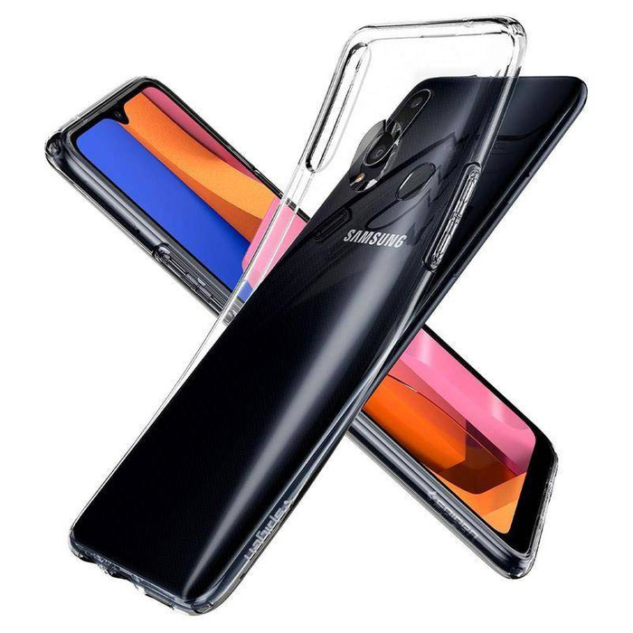 Etui SPIGEN Liquid Crystal Galaxy A20s Crystal Clear
