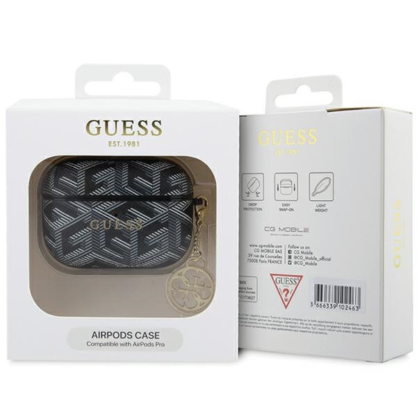 Etui Guess GUAPPGCE4CK AirPods Pro cover czarny/black GCube Charm Case