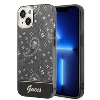Etui GUESS Apple iPhone 14 Plus Bandana Paisley Czarny Hardcase