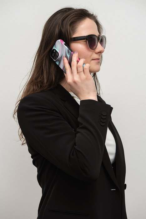 FORCELL F-PROTECT Mirage futerał kompatybilny z MagSafe do IPHONE 15 Pro Max glow