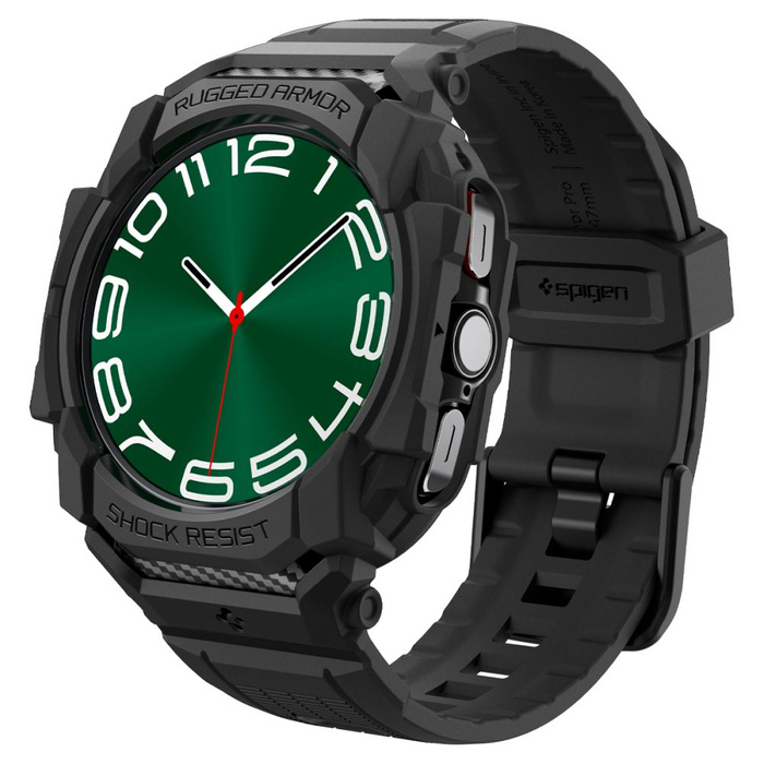 PASEK SPIGEN RUGGED ARMOR ”PRO” SAMSUNG GALAXY WATCH ULTRA (47 MM) MATTE BLACK