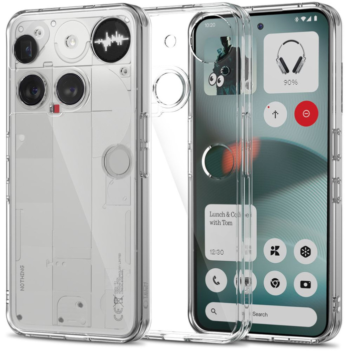 ETUI TECH-PROTECT NOTHING PHONE 3 FLEXAIR HYBRID PRZEZROCZYSTE