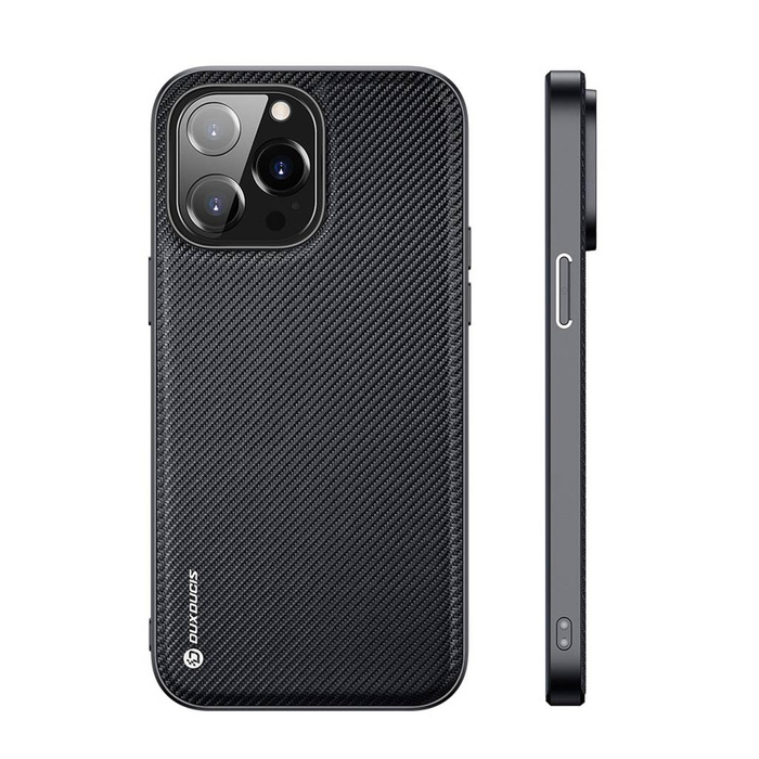 Dux Ducis Fino etui pokrowiec pokryty nylonowym materiałem iPhone 14 Pro Max niebieski