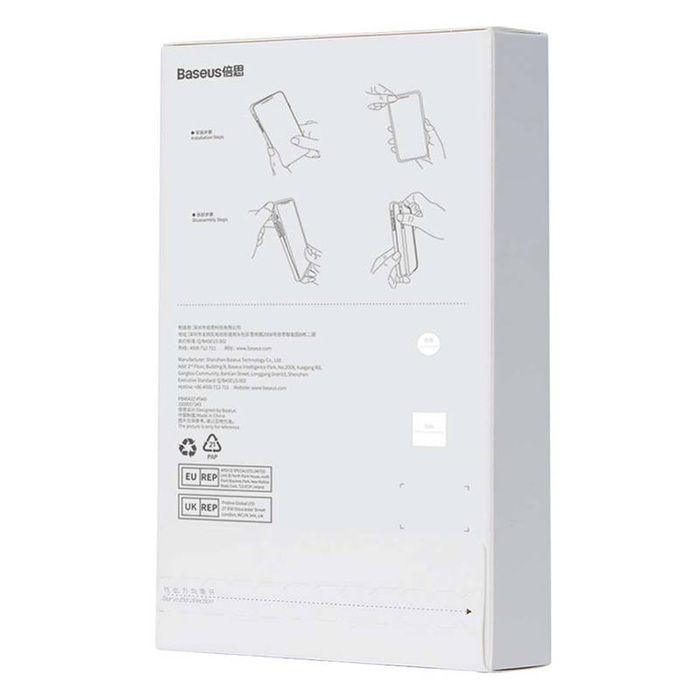 Etui Przeźroczyste Etui Baseus Simple do iPhone XS Case