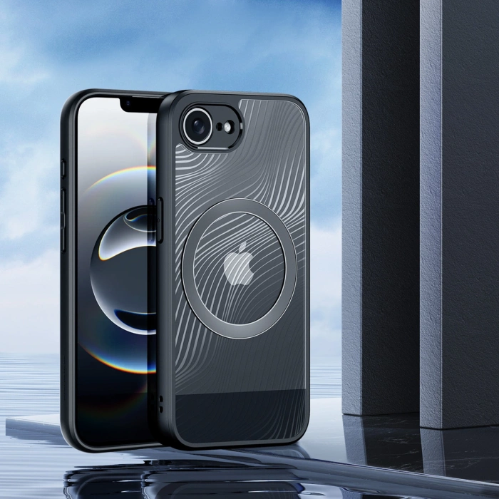 Etui Dux Ducis Aimo Mag z MagSafe na iPhone 16e - czarne
