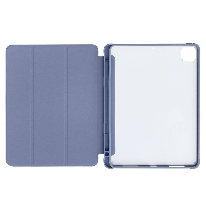 Stand Tablet Case etui iPad 10.9'' 2022 (10 gen.) pokrowiec z klapką smart cover niebieskie