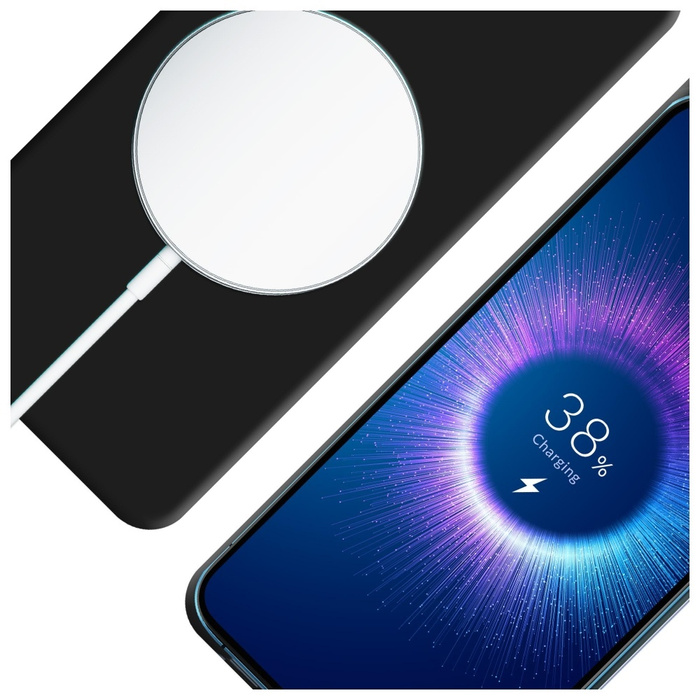 Etui 3MK Hardy MagSilicone do Samsung    Galaxy S25 czarny