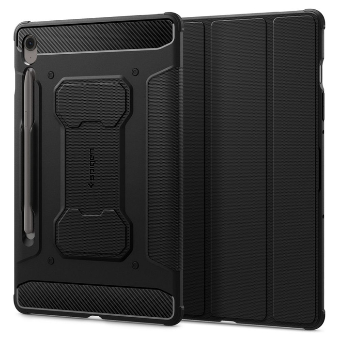 ETUI SPIGEN SAMSUNG GALAXY TAB S10 FE+ PLUS 13.1 X620 / X626B RUGGED ARMOR ”PRO” CZARNE