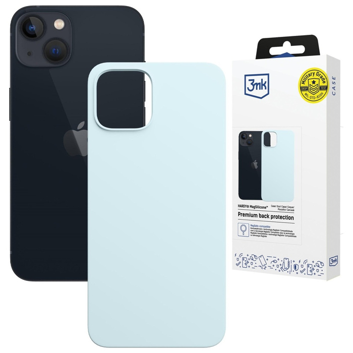Etui 3MK Hardy MagSilicone do Apple      iPhone 14 Plus niebieski