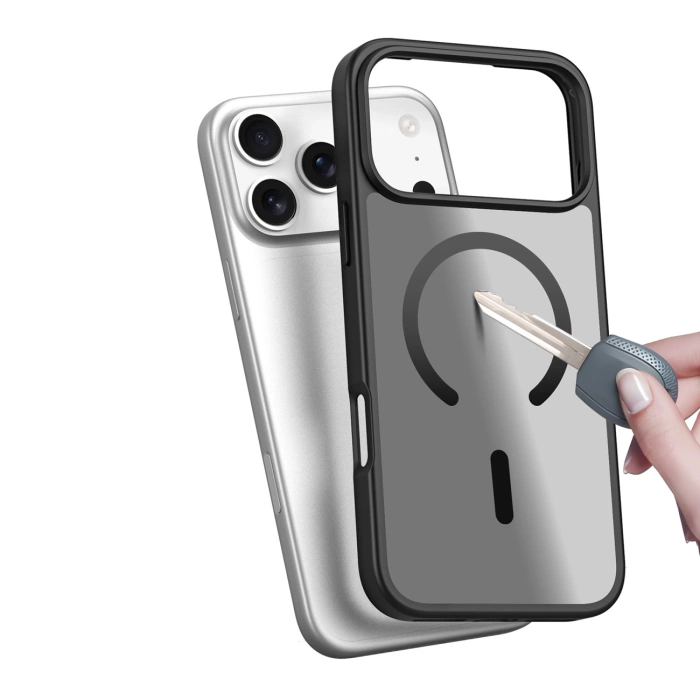 Etui Dux Ducis Yind na iPhone 17 Pro kompatybilne z MagSafe - czarne