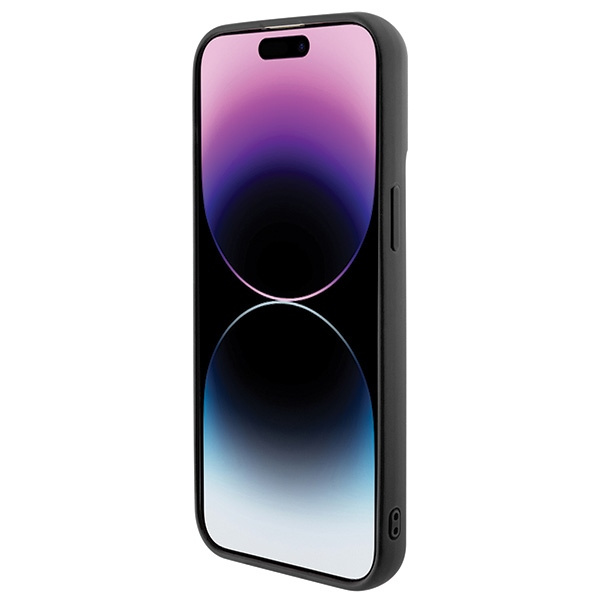 Etui Guess GUHCP15XPMSDGSK iPhone 15 Pro Max 6.7" czarny/black hardcase Disco Metal Script Case