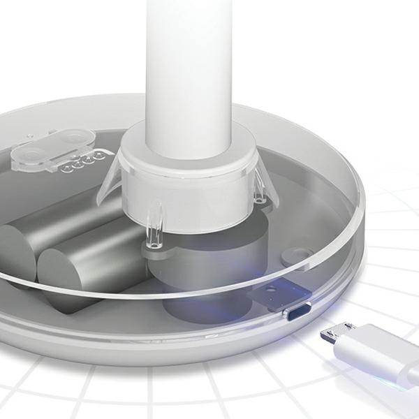 AWEI Mini Wiatrak biurkowy F29 czarny/black