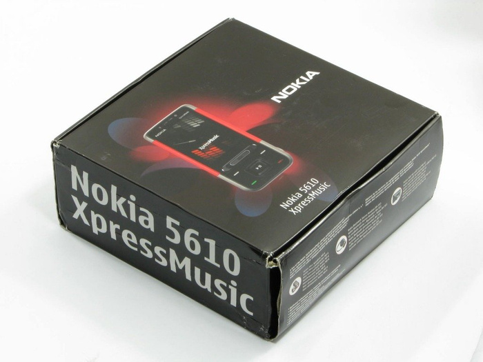 Pudełko NOKIA 5610 Xpressmusic CD Kabel