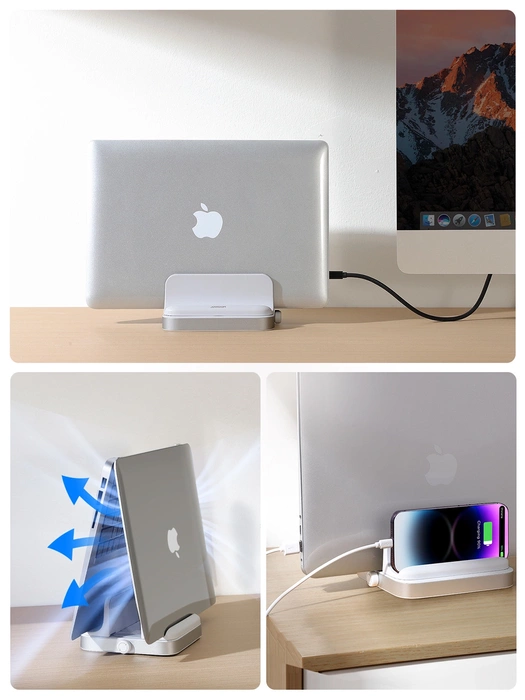 Joyroom uchwyt podstawka na laptopa biała (JR-ZS374)