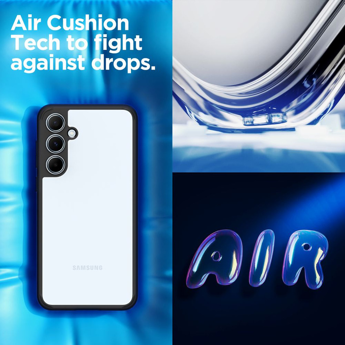 Etui Spigen Ultra Hybrid Samsung Galaxy A55 5g Matte Black Case