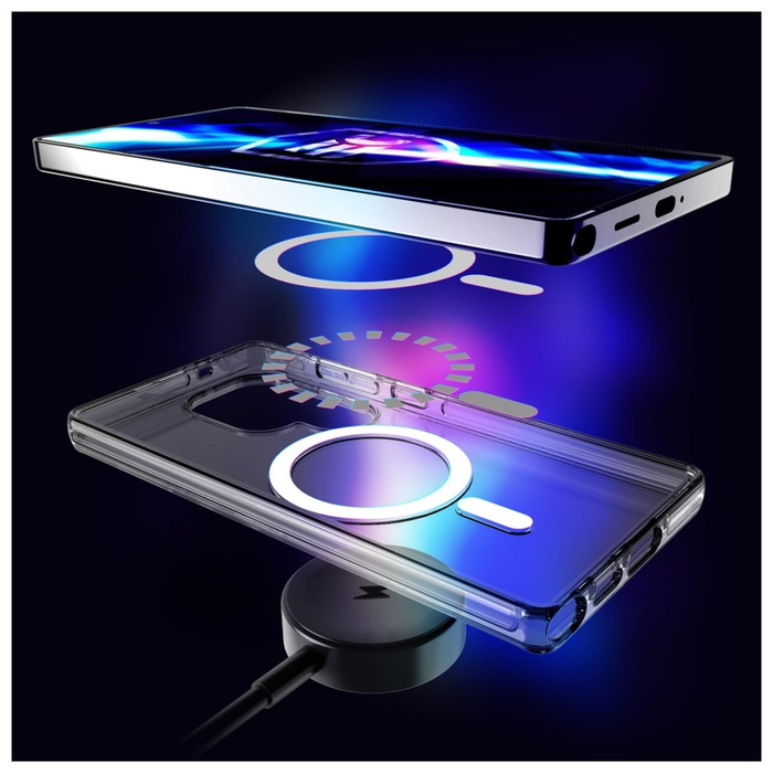 Etui 3MK EverClear MagCase do Samsung    Galaxy S25 Ultra