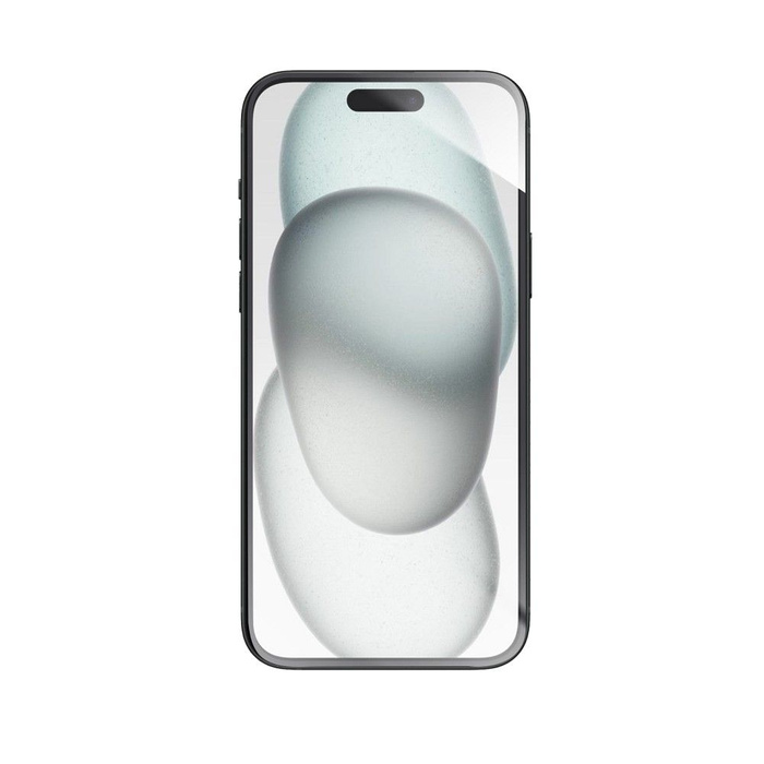 Forcell Flexible 5D - szkło hybrydowe do iPhone 15 Plus czarny