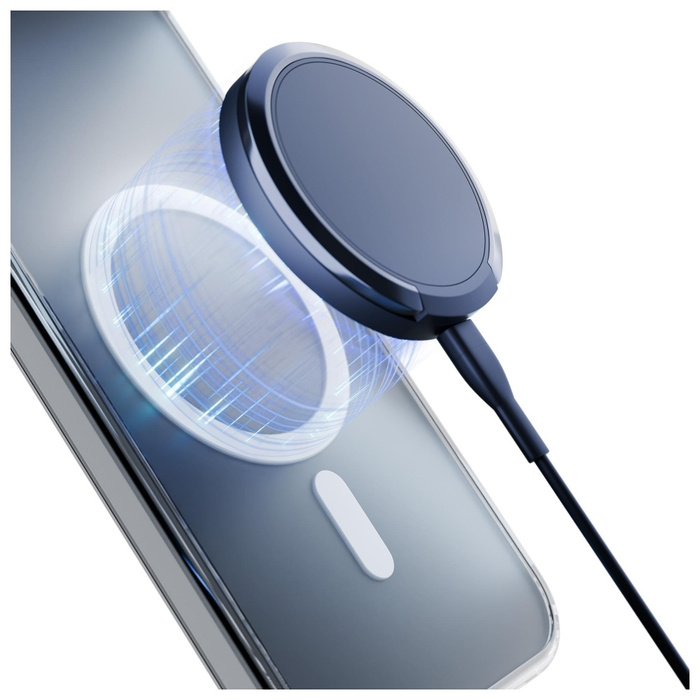 Etui 3MK iPhone  17 Frosty MagCase Biały