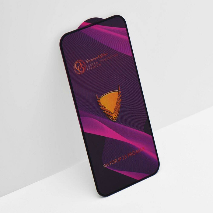Szkło Hartowane OG 6D Premium Glass - do Samsung Galaxy A24 4G / A25 czarny