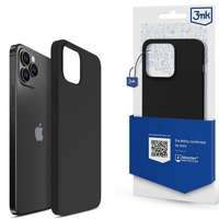 ETUI 3MK Silicone Case iPhone 12 Pro Max 6,7" czarny/black Case